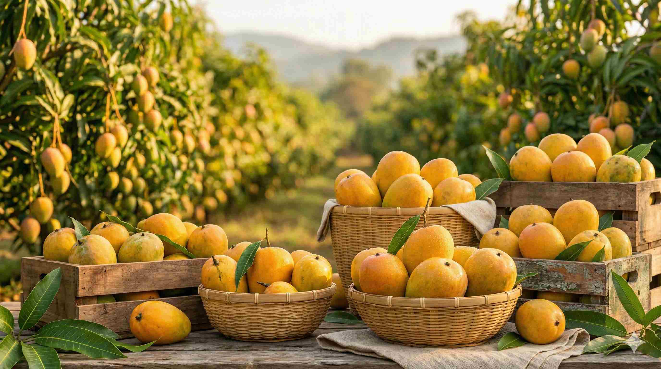 Fresh Konkan fruits and produce