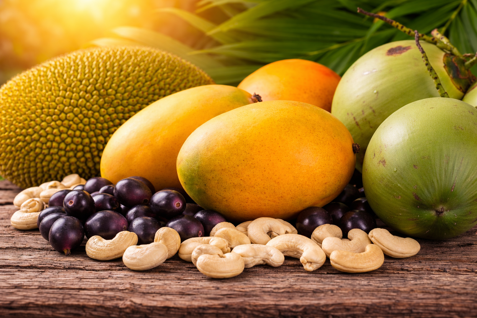 Fresh Konkan fruits and produce